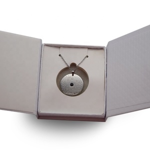 Grande colore argento uomini Nano gioielli di energia salute germanio collana tormalina abete lunga catena ciondolo magnetico in acciaio inossidabile - Product Image 5