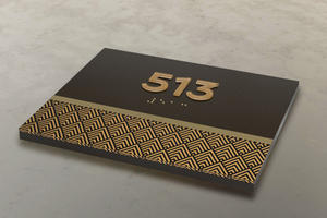 Brandnewsign professionale ADA segni per ospedali per appartamenti ADA cartelli per ristoranti all'ingrosso - Product Image 6