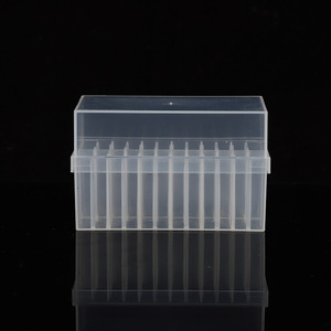 Hongbolai Caja de Almacenamiento para Tubos de Criopreservación de 12 Compartimentos, Contenedor de PP para Tubos de Centrífuga de Laboratorio - Product Image 1