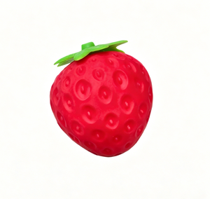 Jouet Squishy en TPR de 16 cm, grande fraise rouge fourrée à la farine, simulation de <span class=keywords><strong>fruit</strong></span>, <span class=keywords><strong>anti</strong></span>-<span class=keywords><strong>stress</strong></span>, à remontée lente, ornement de bureau - Product Image 3