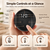Appareil de massage corporel chauffant par vibration et aspiration, rechargeable, pour Gua Sha et ventouses électriques portables, pour la vente en gros