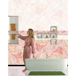 Carreaux de revêtement mural en céramique texturée 300x450mm style brique pour surfaces décoratives intérieures de salle et de salle de bain - Product Image 4