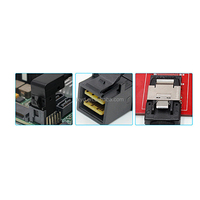 Câble interne Mini SAS HD SFF-8643 vers SFF-8087 pour carte RAID, contrôleur HBA, serveur, stockage NAS, station de travail
