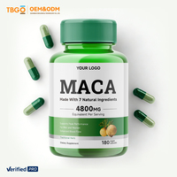 Complément Herbal Lytam OEM pour Hommes et Femmes, Capsules Maca Plus pour Courbes des Fesses, Capsules de Racine de Maca Noire pour la Puissance Masculine