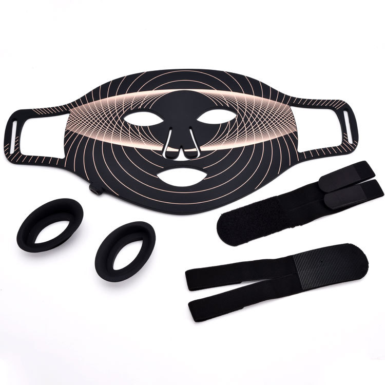 New Hot-Seller Silicone Beauty Mask with 510K Certificates Face & Neck Mask Home Spa LED Light Therapy Mask