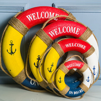 Décoration murale de bateau en mousse MDF écologique personnalisée HYD001, style nautique, pour la décoration de la maison
