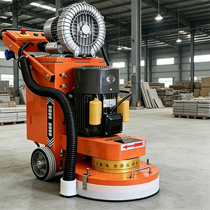Máquina pulidora de pisos de concreto sin polvo con epoxi, máquina rectificadora de pisos, rectificadora de concreto - Product Image 1