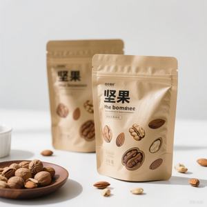 שקיות אריזת מזון צלול כבד להיות עמיד לכבל זיפלוק זיקסל עבור חטיפים כושר בדרכים שקוף - Product Image 6