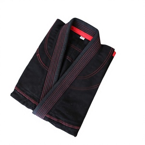 Kimono de BJJ Negro para Hombre, Uniforme de Artes Marciales 100% Algodón, Duradero, Corte Regular, para Adultos - Product Image 1