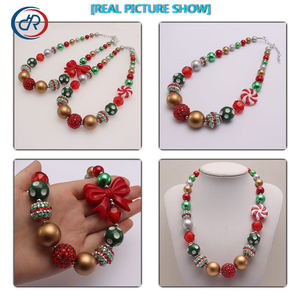 <span class=keywords><strong>Collar</strong></span> de Perro Navideño OKKPETS con Burbujas de Goma de Mascar, <span class=keywords><strong>Collar</strong></span> Clásico Rojo y Verde con Perlas Gruesas y Cadena Ajustable, <span class=keywords><strong>Collar</strong></span> de Perro Navideño - Product Image 5