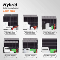 Système Solaire Complet 15kW à 200kW Hors Réseau avec Batterie pour Panneaux Photovoltaïques Systèmes Solaires Personnalisés