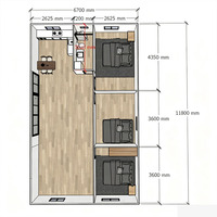 Nouvelle conception de maison préfabriquée pliable et extensible, étanche, avec toit personnalisé, maison mobile miniature de 20 pieds, 30 pieds, 40 pieds
