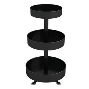 Estante giratorio de plástico de 3 niveles para especias de cocina, organizador de botellas y tarros de condimentos con rotación de 360 grados - Product Image 6