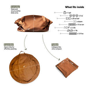 Sac de plage et de camping 2-en-1 pour pique-nique, grande capacité, tendance, pour femme, sac de rangement de voyage - Product Image 2