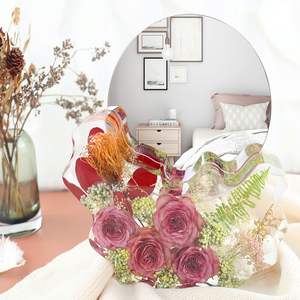 แม่พิมพ์ซิลิโคนเรซิ่นมือจับแบบไม่สม่ำเสมอ,สำหรับตกแต่งโต๊ะ<span class=keywords><strong>แต่งหน้า</strong></span> DIY ปี DM353 - Product Image 2