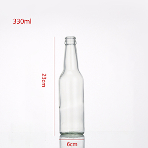 Venta al por mayor 250ml 275ml 330ml 500ml etiqueta personalizada Color botella de <span class=keywords><strong>cerveza</strong></span> vacía botellas de vino de frutas de vidrio - Product Image 5