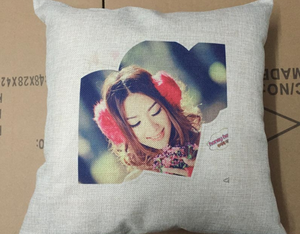 Federa per Cuscino in Lino 40x40CM, Comoda e Personalizzabile per Sublimazione, Federa Natalizia su Misura - Product Image 2