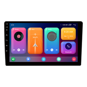 Universel 9 pouces 2G + 32GB Android autoradio 2Din IPS lecteur DVD de voiture avec navigation GPS Carplay Portable stéréo Gps Navigation - Product Image 1