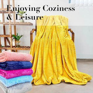 Mantas de Alta Calidad al por Mayor 2025, Cobijas, Mantas para Cama, Mantas de Franela, Tela de Felpa, Mantas de Felpa a Cuadros para Sofá - Product Image 5