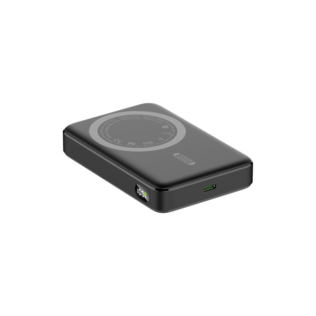2026 Custom Magnetic Wireless Power Bank Fast Charge PD20W Magnetic Battery 10000Mah with LED Screen