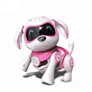 Nuevo diseño lindo mascota eléctrica hablando <span class=keywords><strong>Robot</strong></span> perro interactivo educativo niños cumpleaños regalo Control remoto <span class=keywords><strong>Robot</strong></span> perro Juguetes - Product Image 2