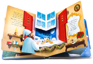 Libros de Cartón con Solapas Personalizados, <span class=keywords><strong>Libro</strong></span> de Historias 3D Pop-up de Alta Calidad, <span class=keywords><strong>Libro</strong></span> de Estudio Sensorial para Bebés y Niños - Product Image 2