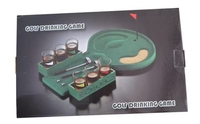 Jeu à boire personnalisé Mini Table Golf Drinking Game Set Party Bar Game