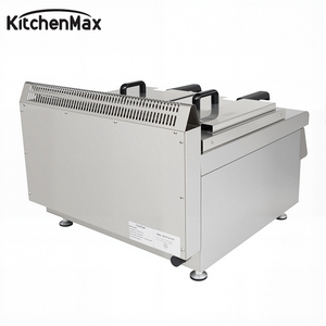 Freidora de Gas de Doble Canasta de Alto Rendimiento, Freidora Comercial de Mostrador de 2x8L con Recuperación Rápida de Aceite para Servicio de Comida Rápida - Product Image 5