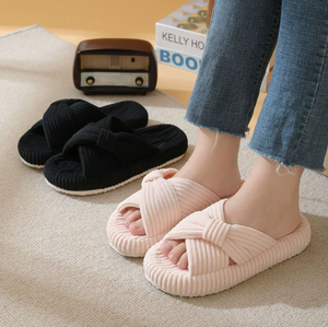 Nuove Pantofole in Velluto a Coste con Suola Spessa, Calde e Confortevoli per <span class=keywords><strong>Casa</strong></span>, per Uomo e <span class=keywords><strong>Donna</strong></span> - Offerta Speciale - Product Image 5