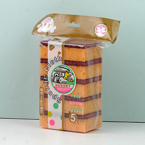 <span class=keywords><strong>Mejor</strong></span> Precio al por mayor Plato Sartén <span class=keywords><strong>Olla</strong></span> Lavado Exfoliante Esponja Cocina Gruesa Scrubber Pad Limpieza Estropajo Esponja Almohadillas Estropajo Esponjas - Product Image 6