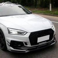 Kit carrosserie modifié Junyo Automotive : Pare-chocs avant, lame avant et aileron pour Audi A5 2017-2019, amélioration RS5