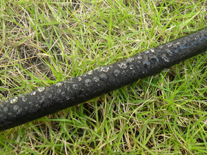 Factory Wholesale Hongchen Durable 1/2'' Garden Black Recycled Rubber Immersion <strong>Soaker</strong> <strong>Hose</strong> 2M Water-Saving 8 Bar Pressure - Product Image 6