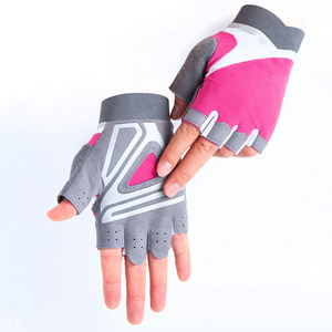 2026 Wholesale Half Finger <b>Weight</b> Lifting <b>Gloves</b> Leather Grip Gym Cycling Home Use Fitness <b>Gloves</b> - Product Image 5