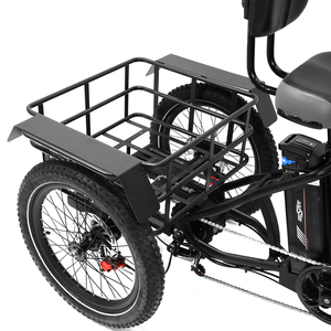 Onesport-Bicicleta eléctrica plegable OT30, cubo trasero extragrande, entrega de carga de tres ruedas, batería de litio de 48V, envío a almacén europeo - Product Image 6