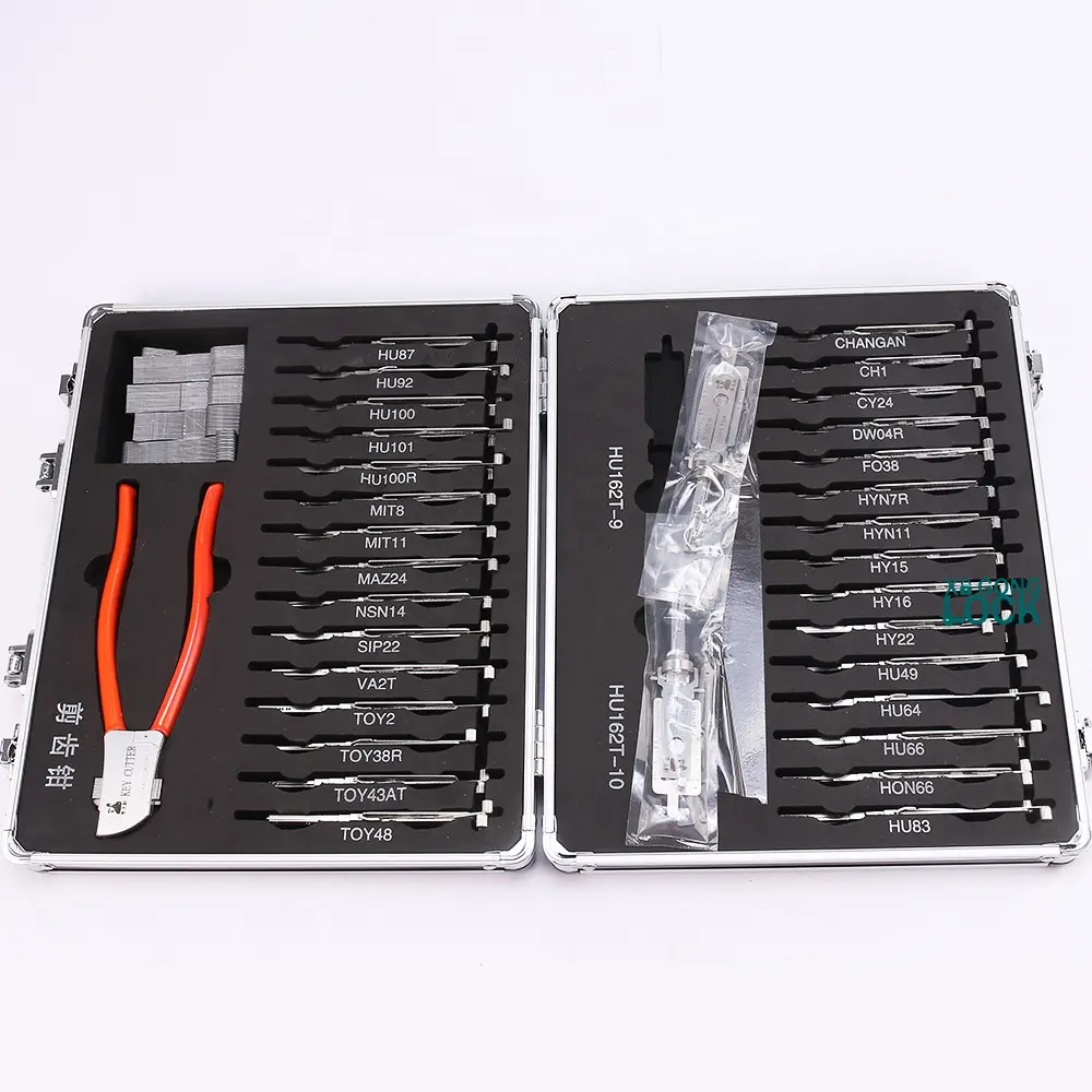 Lishi 자물쇠 도구 자동 잠금 선택 및 디코더 lishi hu66 잠금 선택 도구