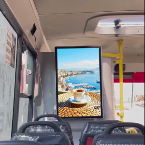 OSK BG-3204-<span class=keywords><strong>WIFI</strong></span> 32 inch <span class=keywords><strong>Android</strong></span> <span class=keywords><strong>Wifi</strong></span> <span class=keywords><strong>bus</strong></span> <span class=keywords><strong>LCD</strong></span> Monitor Xe Màn hình quảng cáo 12V/24V kỹ thuật số biển cho xe buýt - Product Image 3