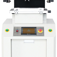 Impresora semiautomática de plantilla SMT de alta precisión, máquina impresora de plantilla de pasta de soldadura PCB, Impresión de pasta de soldadura PCB