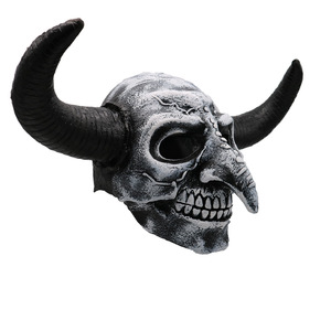 Maschera in Lattice Usa e Getta per Halloween e Natale, Maschera Integrale per Feste con Luci LED, Design Terrificante e Sanguinoso - Product Image 4