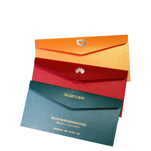 Sáng Tạo Gấp Đầy Màu Sắc Thiệp Chúc Mừng Thẻ Bao Bì Ngọc Trai Giấy Nhỏ Phong Bì Với Tình Yêu Trái Tim Khóa - Product Image 6