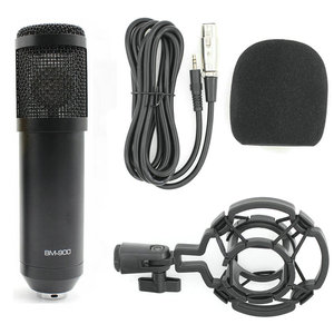 Micrófono con cable condensador USB para estudio profesional actualizado BM 900 para ordenador portátil volumen ajustable Reverb Mikrofon - Product Image 1