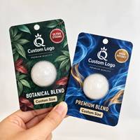 Kundenspezifisch Bedruckte Leere Schiebe-Blisterverpackung Manipulationssichere Einweg-Blisterkarte für 2 Kapseln Nahrungsergänzungsmittel