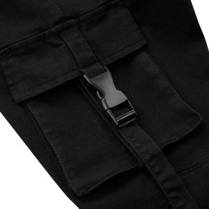 Longbida <b>Men's</b> Slim Fit Stretch Comfort Cargo <b>Biker</b> <b>Jeans</b> Multi-Pockets Design B0BGM7V3FS - Product Image 2