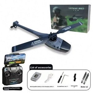Mini Drone <span class=keywords><strong>Hélicoptère</strong></span> Hornet Noir C128 RC Jet de Combat avec Caméra Wifi 1080P RTF - Jouet d'usine - Product Image 5