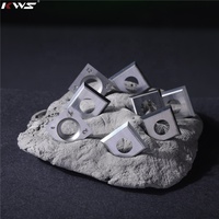 Lame de coupe hélicoïdale en carbure indexable pour usinage industriel, 15*15*2.5, accessoire d'outil de tournage carré pour le travail du bois en acier
