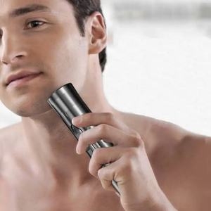 Manufacturer Wholesale Price 2-in-1 Nose Hair Trimmer Male and Female Universal USB Charging Facial Cleaning and Beauty Tool - Product Image 6