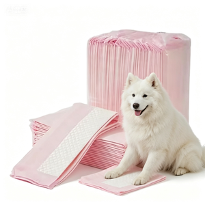OEM Custom Portable 6-Layer Dog Quick Dry Pet Urine <b>Pads</b> Disposable Odor Control Dog Training <b>Pads</b> Leak-Proof Super Absorbent - Product Image 1