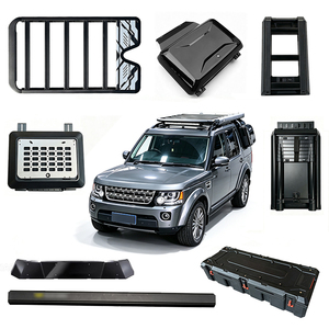 Cestas portaequipajes de aluminio para techo de coche, escalera lateral, caja lateral, tienda lateral, caja de techo, serie de carga para 3/4 - Product Image 1