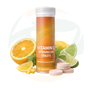 วิตามินซีแบบเม็ดฟู่ OEM สำหรับเสริมภูมิคุ้มกันและสารต้านอนุมูลอิสระทุกวัน สดชื่นร่างกายทุกคำดื่ม - Product Image 1