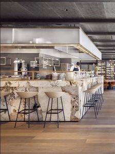 Dalle de Quartzite Naturel Patagonia Luxe Brésilien Translucide Pandora Poli et Émaillé Semi-Précieux pour Cuisine et Salle à Manger Moderne - Product Image 6