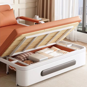 Ghế <span class=keywords><strong>sofa</strong></span> giường gấp đôi chức năng, mới, nhỏ gọn, dành cho người lớn, có thể kéo dài, phòng khách, giường đơn, ban công, đa năng - Product Image 6